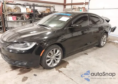 2016 Chrysler 200 S из США, поврежденный, VIN 1C3CCCBB9GN142191